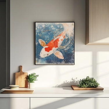 Carp Fish Painting